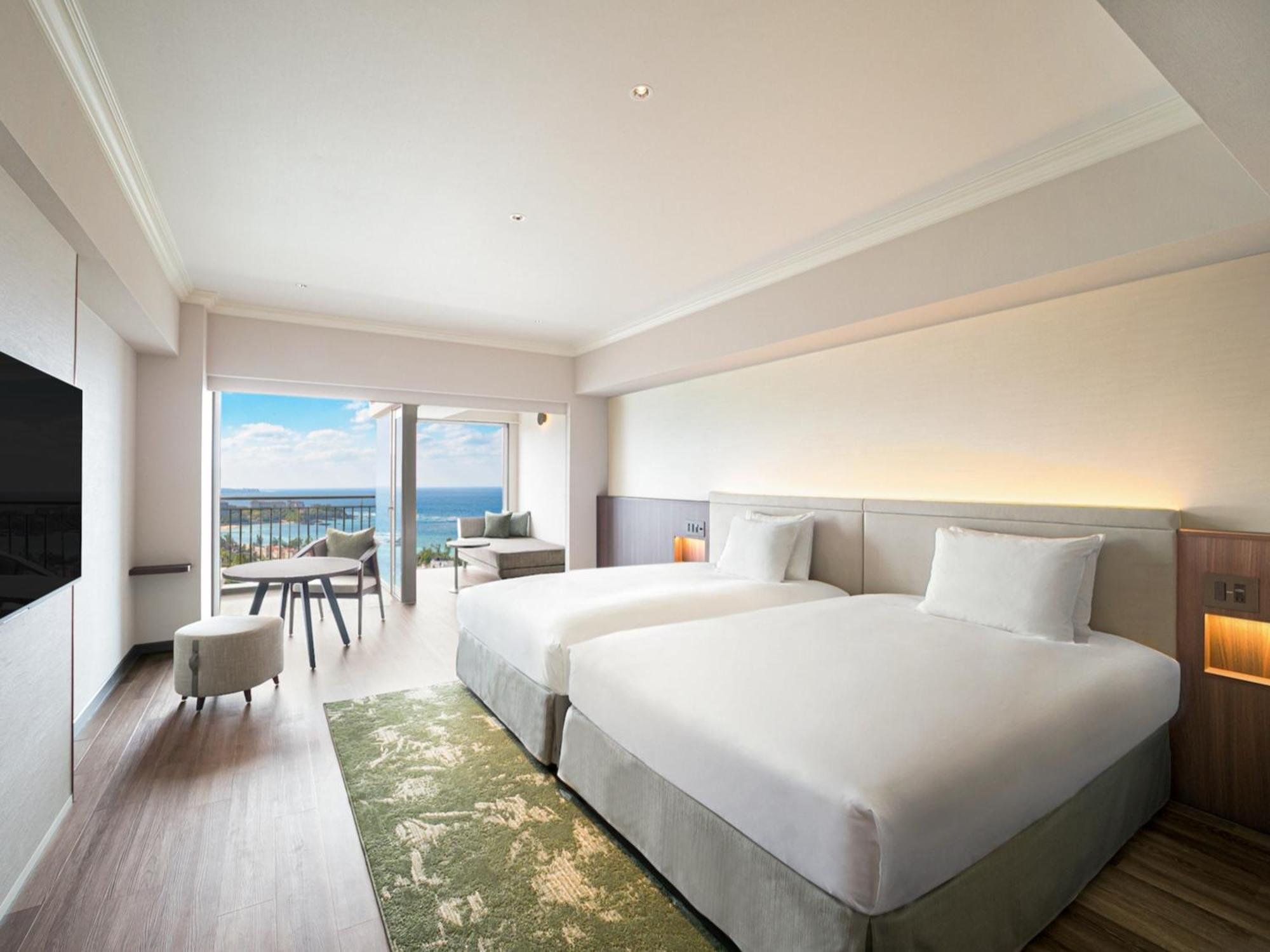 Oriental Hotel Okinawa Resort & Spa Nago Eksteriør billede Deluxe Ocean View Room
